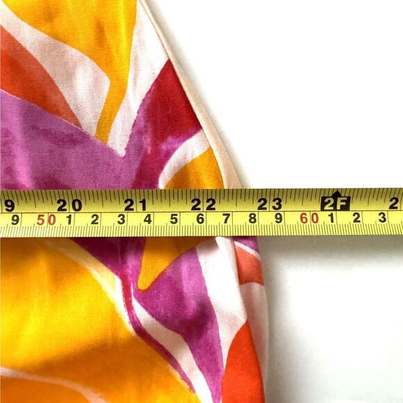 Anthropologie Abel the label ATL Swish Maxi High Low Dress Flutter Slv - Picture 7 of 13